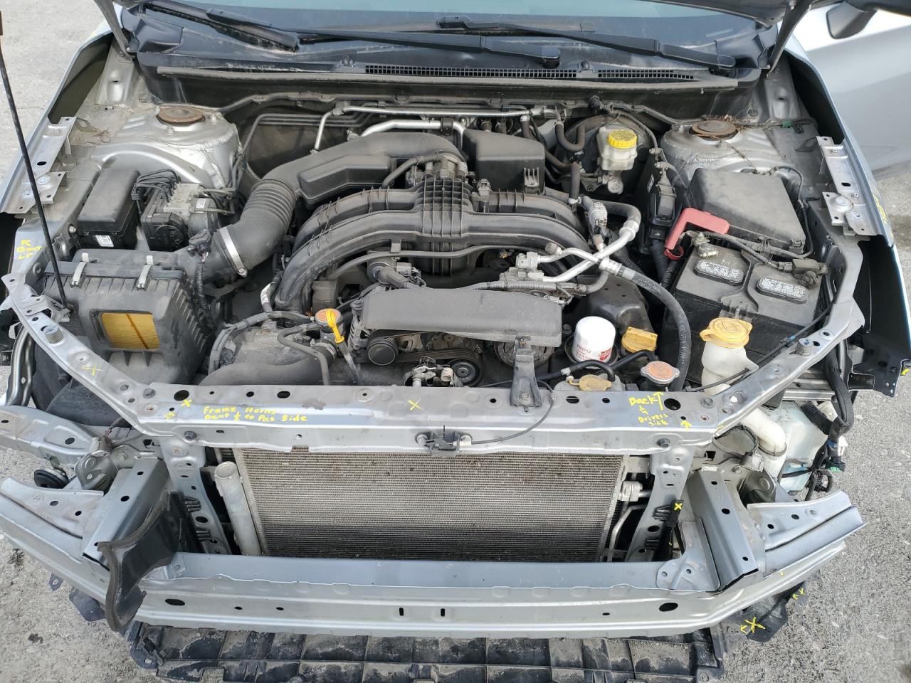 2018 Subaru Impreza VIN 4S3GKAA67J3605344 Copart auction photo, front end damage thumbnail 11