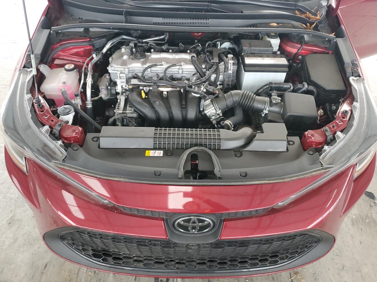 2022 Toyota Corolla VIN 5YFEPMAE1NP391918 Copart auction photo, rear end / side damage thumbnail 11