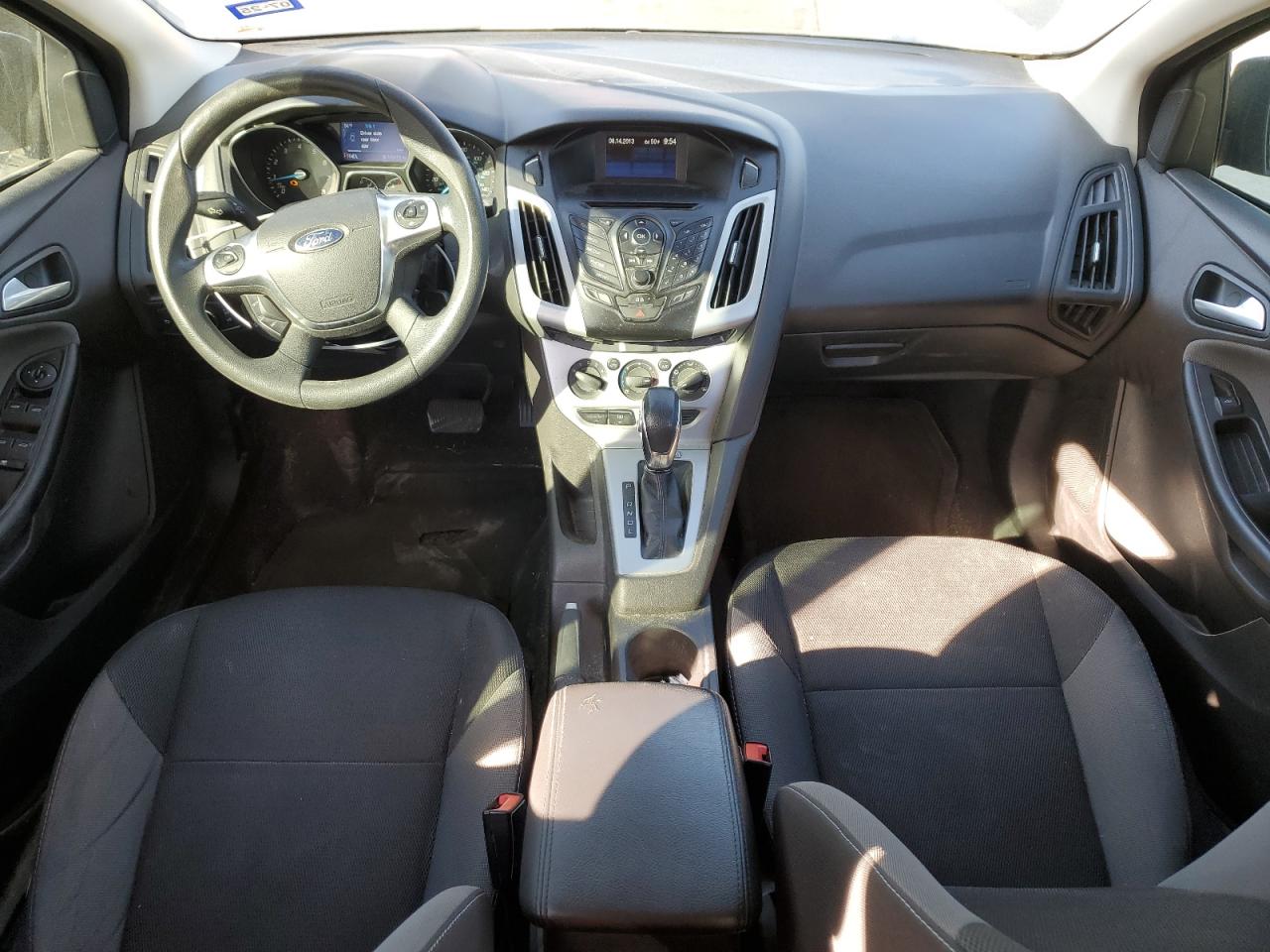 2014 Ford Focus VIN 1FADP3F29EL122942 Copart auction photo, front end damage thumbnail 8