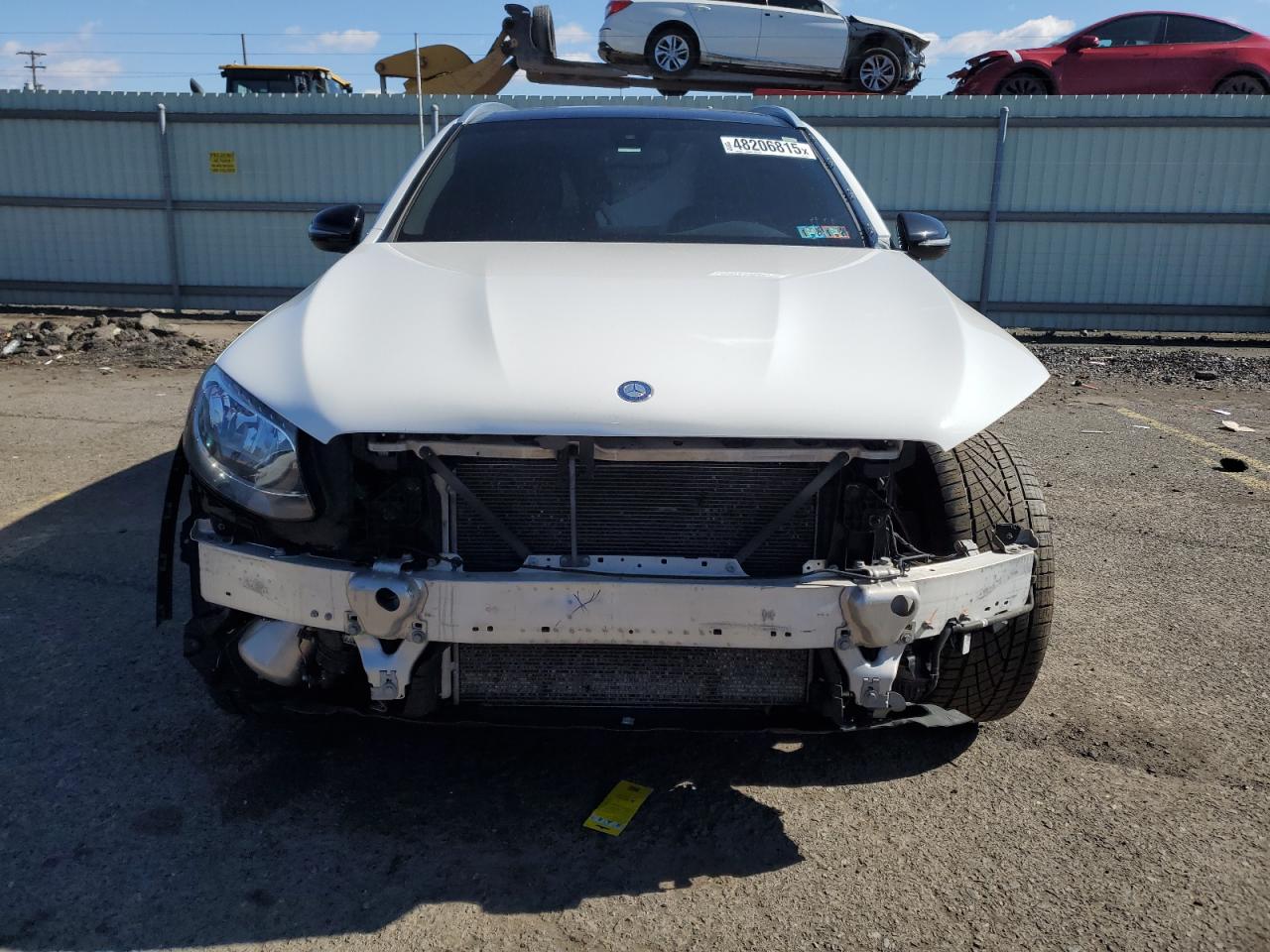 2017 Mercedes-Benz GLC VIN WDC0G6EB8HF154077 Copart auction photo, front end / rear end damage thumbnail 5