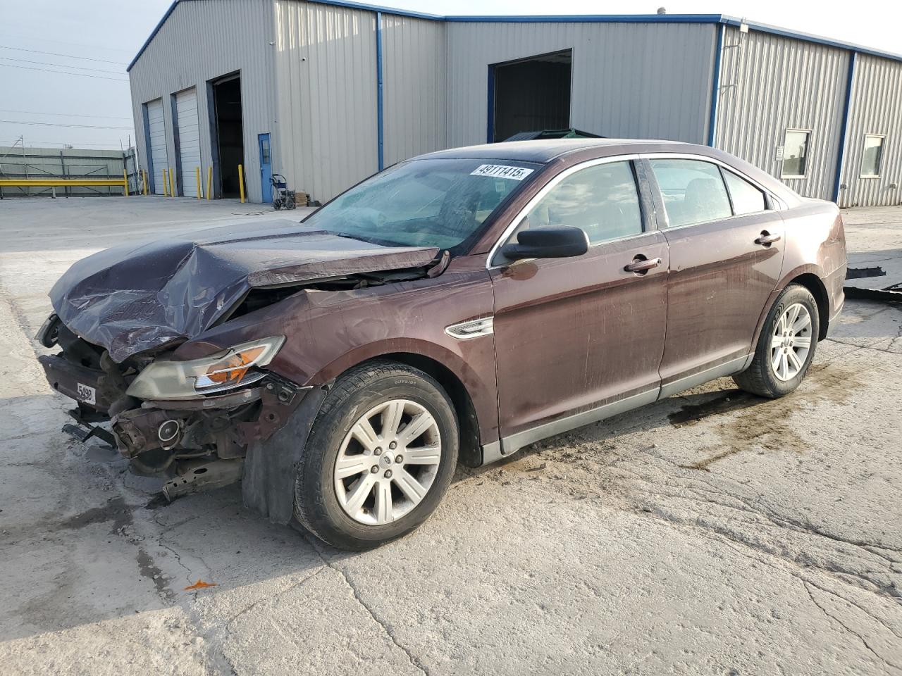 2010 Ford Taurus VIN 1FAHP2DW3AG111911