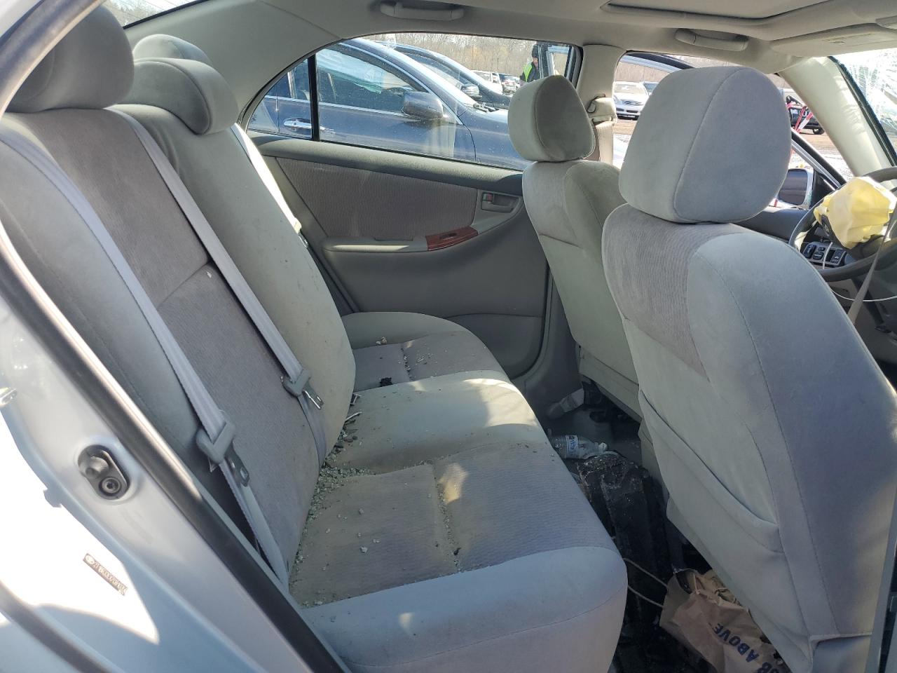 2007 Toyota Corolla VIN 2T1BR32EX7C810356 Copart auction photo, all over damage thumbnail 10