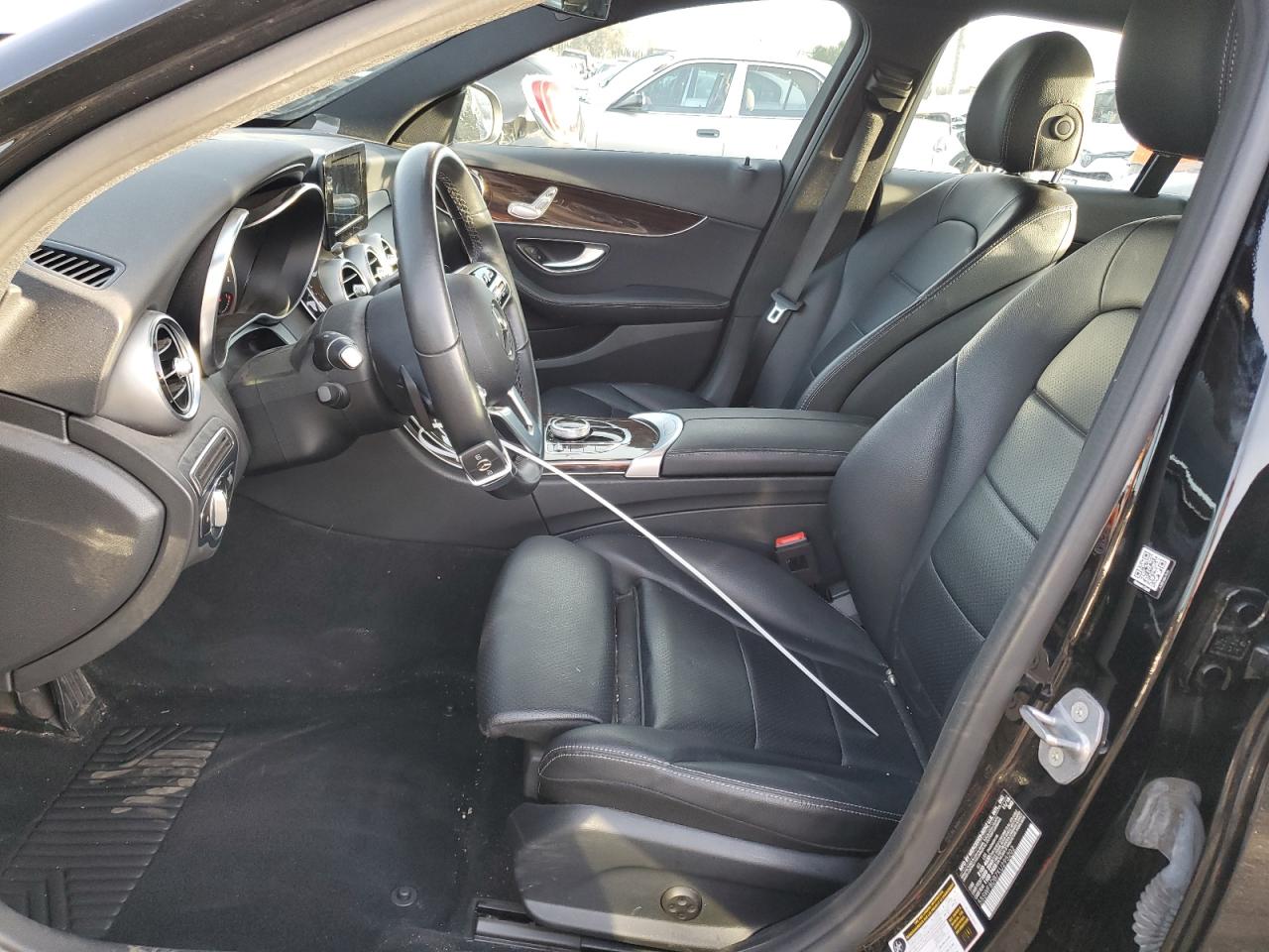 2019 Mercedes-Benz C-klasse VIN 55SWF8DB7KU295202 Copart auction photo, front end damage thumbnail 7