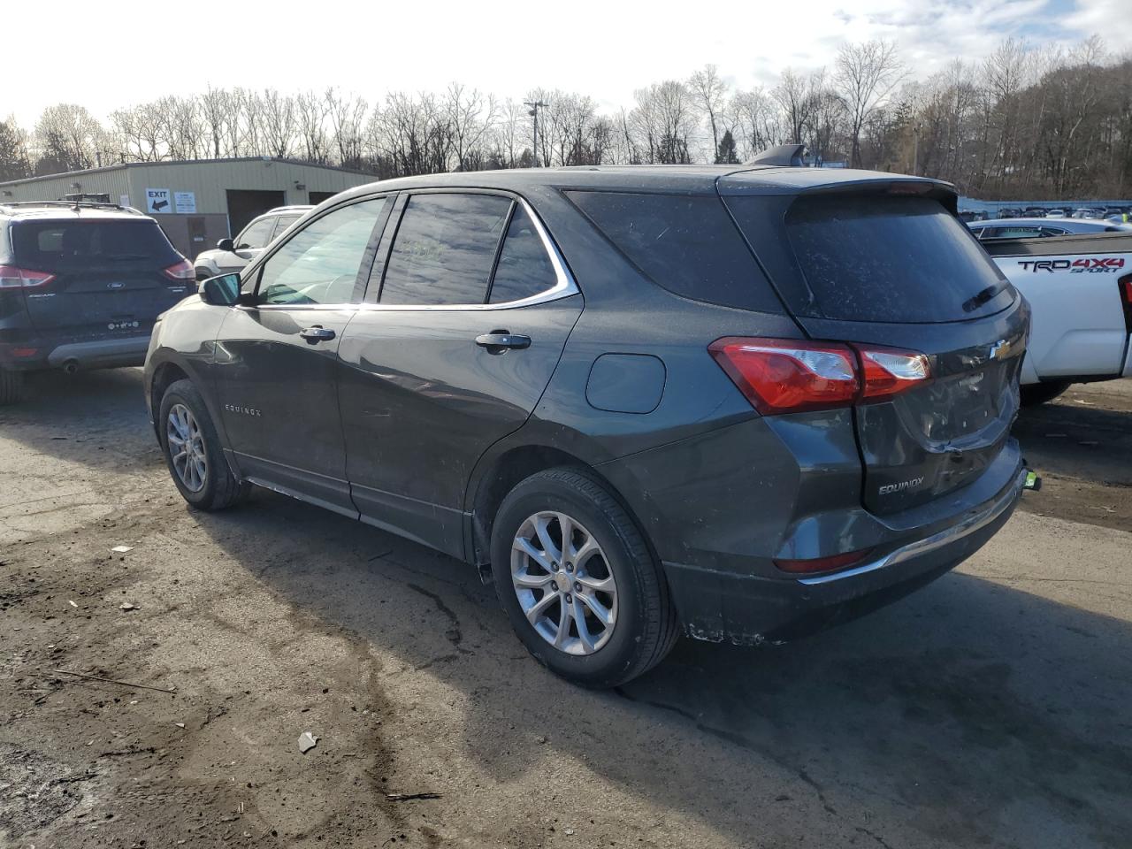 2019 Chevrolet Equinox VIN 3GNAXUEV3KL130363 Copart auction photo, rear end / side damage thumbnail 2