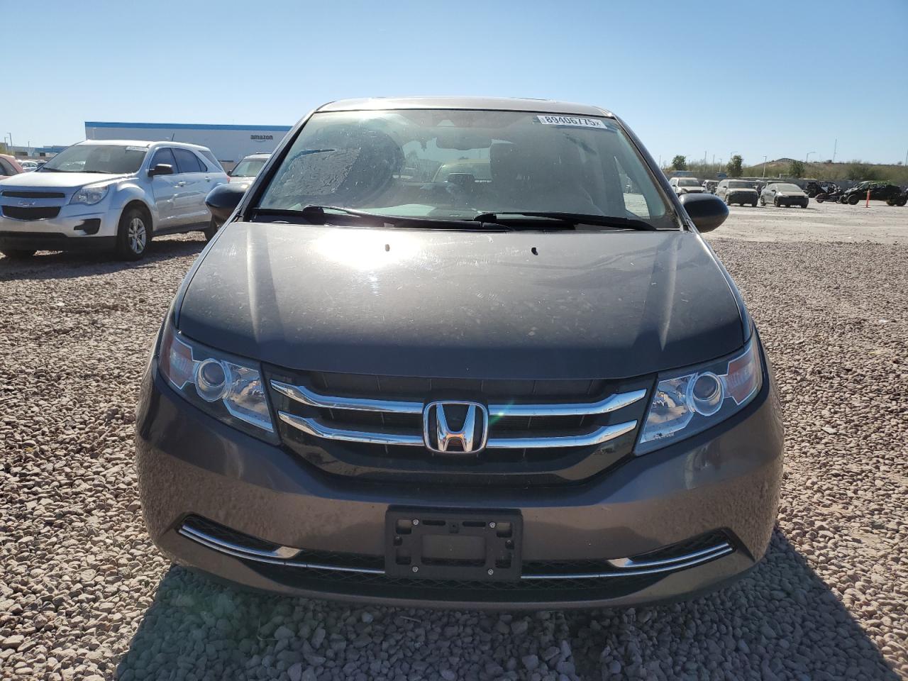 2015 Honda Odyssey VIN 5FNRL5H60FB087008 Copart auction photo, rear end damage thumbnail 5