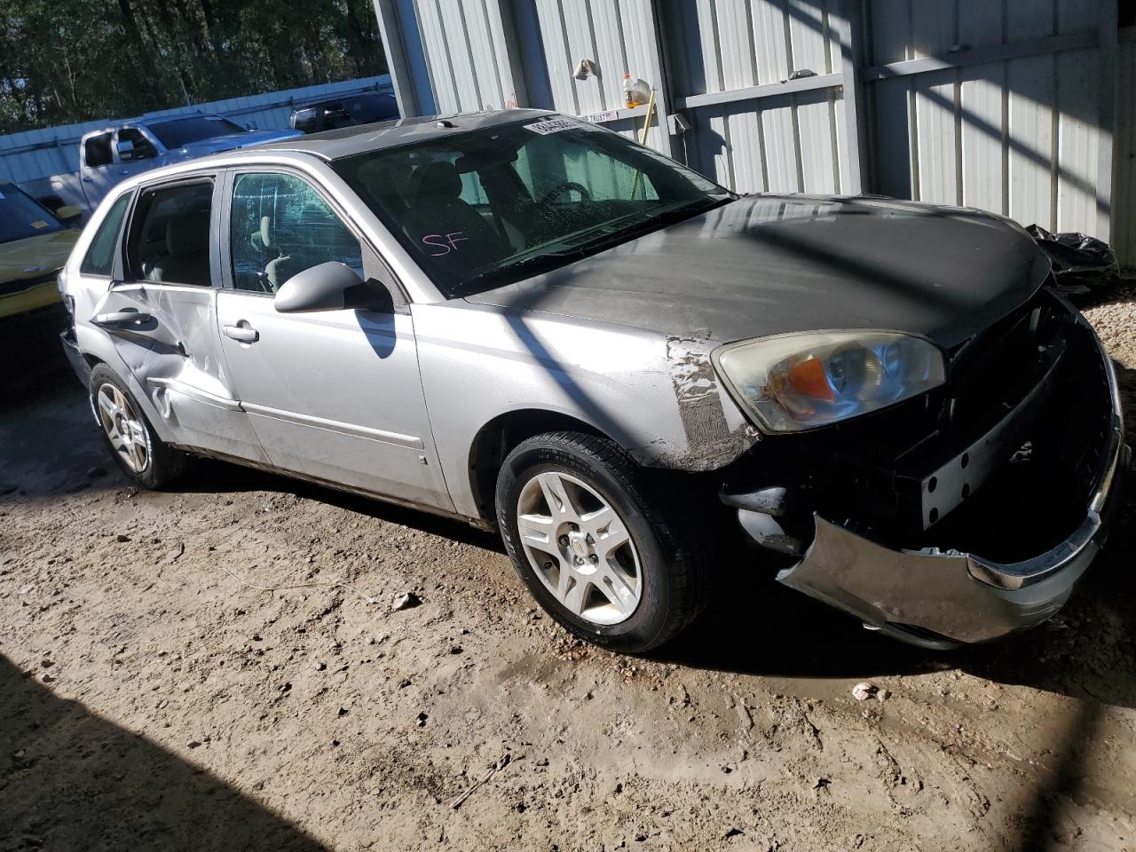 2007 Chevrolet Malibu VIN 1G1ZT68N57F266647 Copart auction photo, side damage thumbnail 4