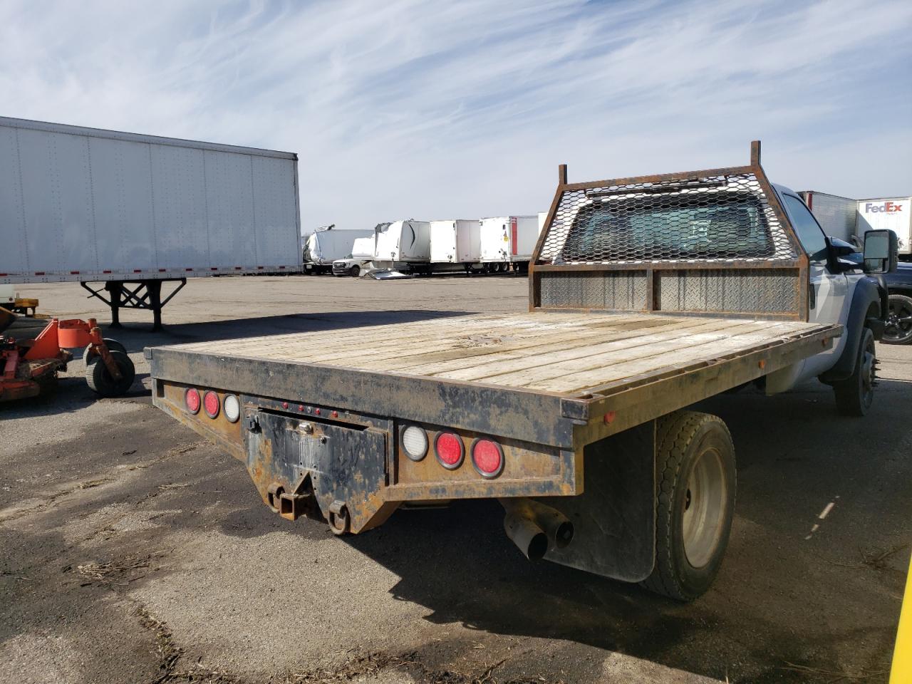 2012 Ford F450 VIN 1FDUF4GT2CEA40879 Copart auction photo, front end damage thumbnail 3