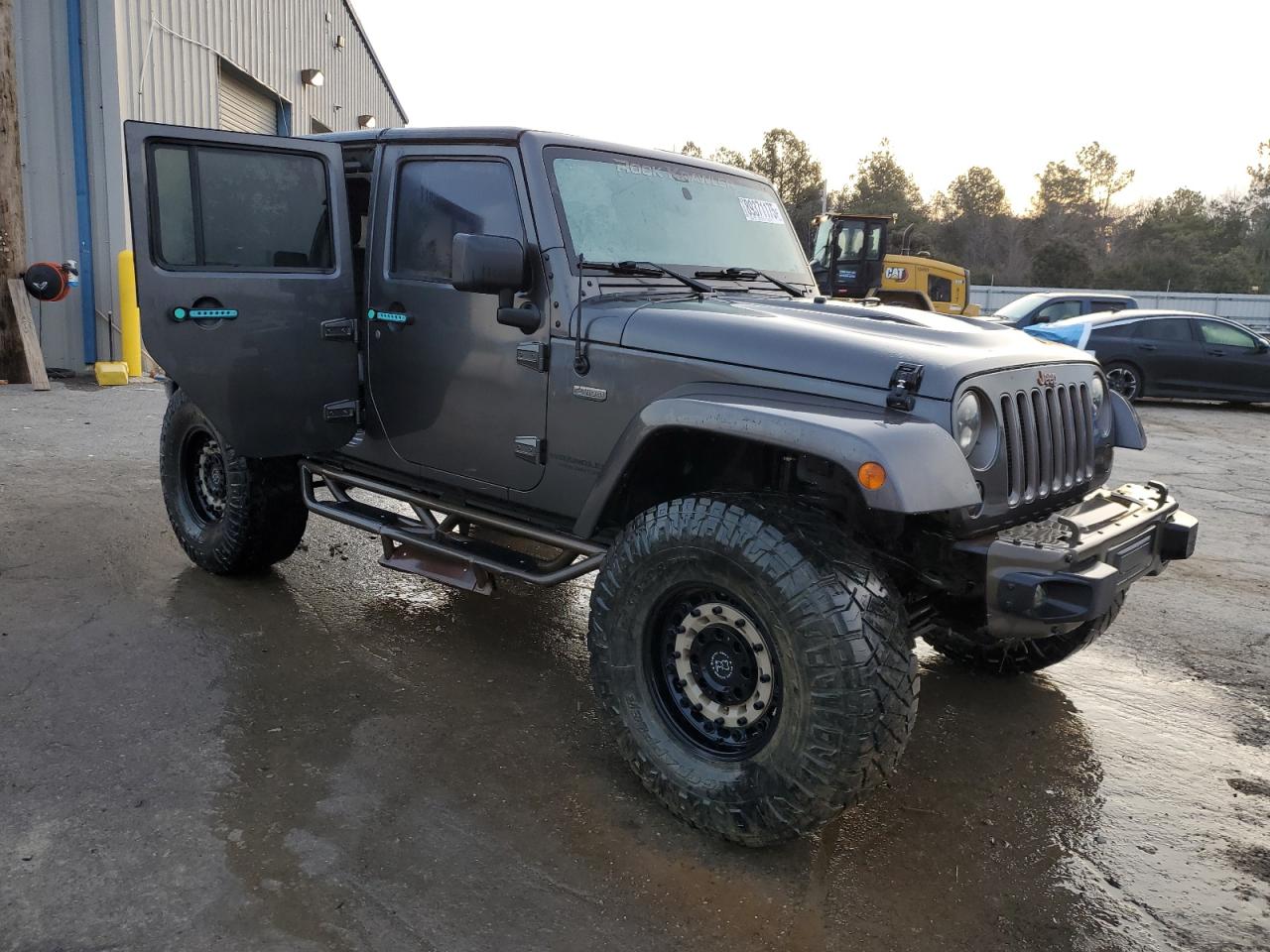 2016 Jeep Wrangler VIN 1C4BJWEG2GL344372 Copart auction photo, rollover damage thumbnail 4