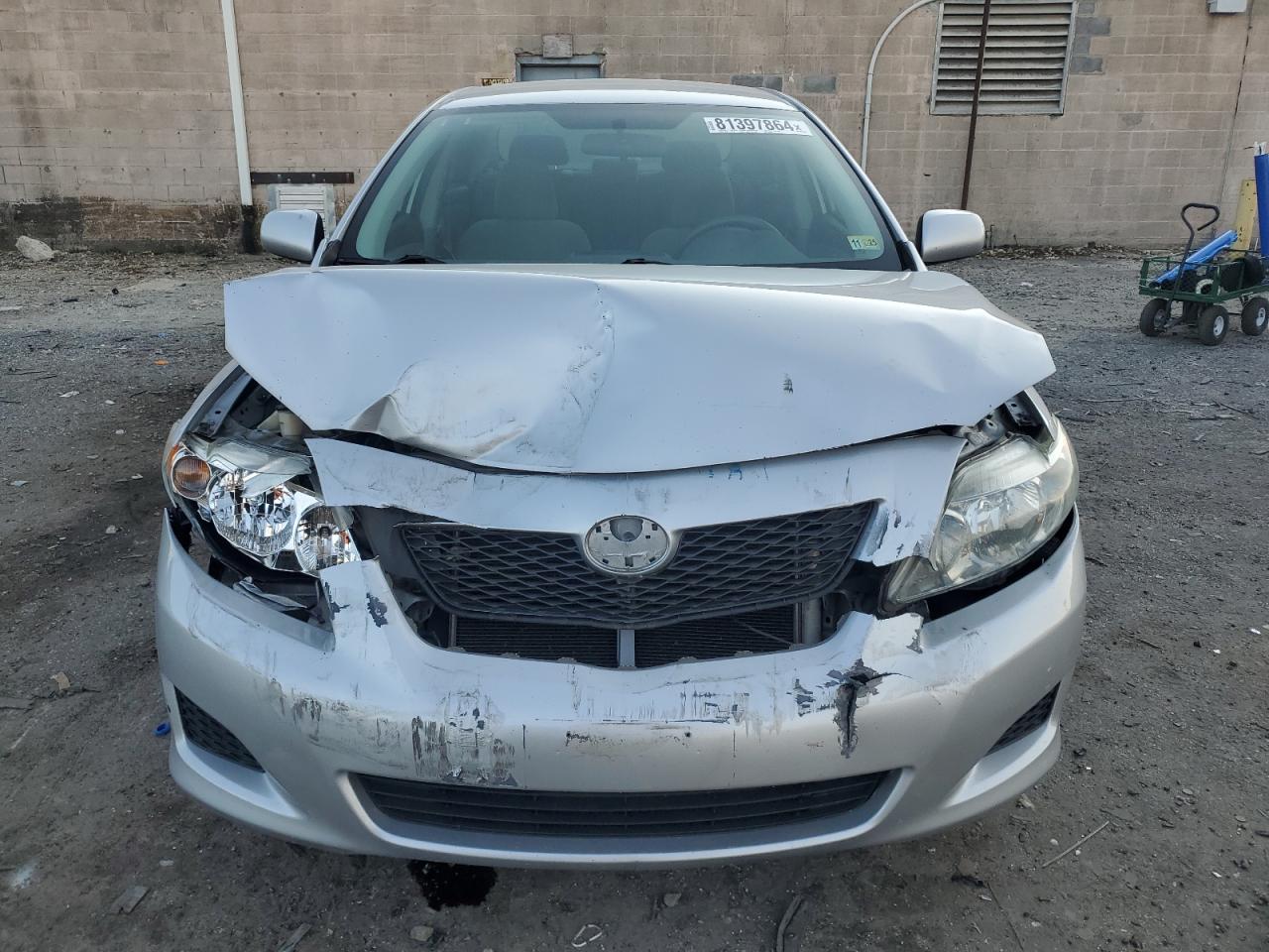2010 Toyota Corolla VIN 2T1BU4EE9AC298290 Copart auction photo, front end / minor dent/scratches damage thumbnail 5