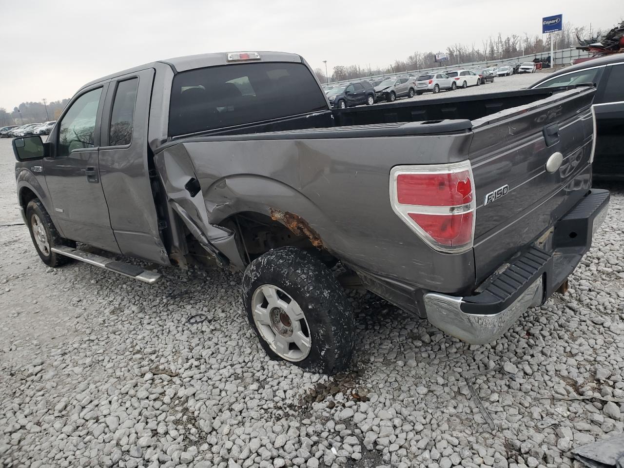 2012 Ford F-150 VIN 1FTFX1CT3CFA59899 Copart auction photo, side damage thumbnail 2