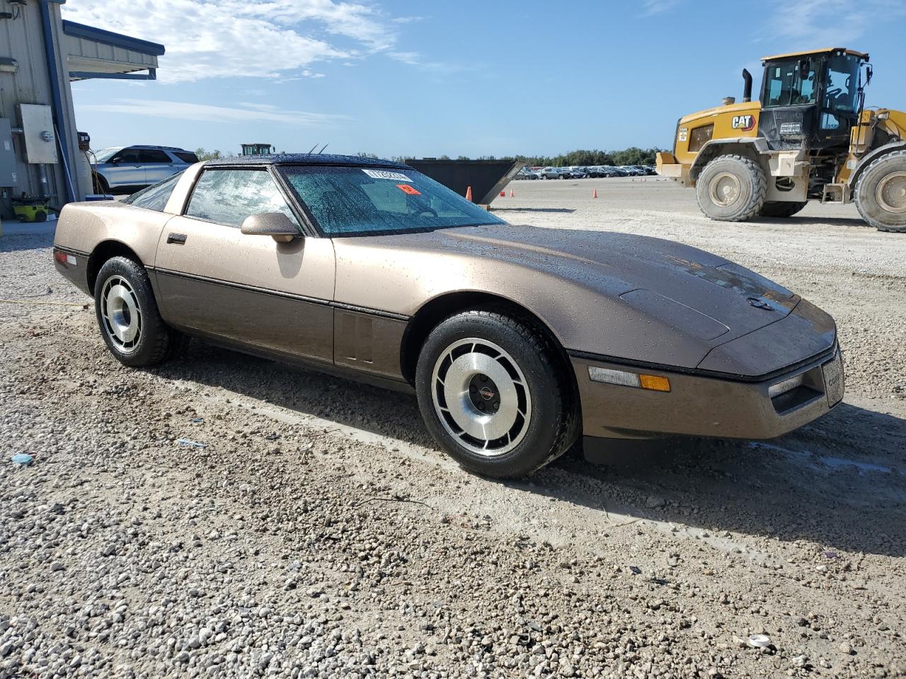 1985 Chevrolet Corvette VIN 1G1YY0787F5129722 Copart auction photo, water/flood damage thumbnail 4