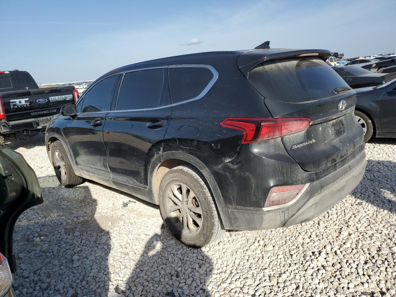 2019 Hyundai Santa Fe VIN 5NMS33AD8KH053745 Copart auction photo, front end damage thumbnail 2
