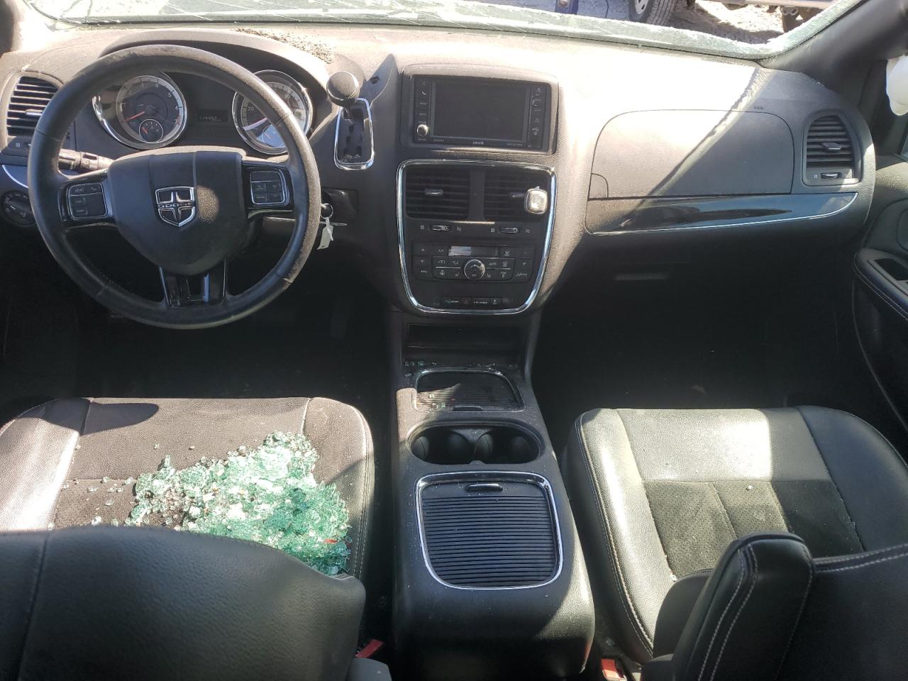 2018 Dodge Caravan VIN 2C4RDGCG6JR170643 Copart auction photo, rollover damage thumbnail 8