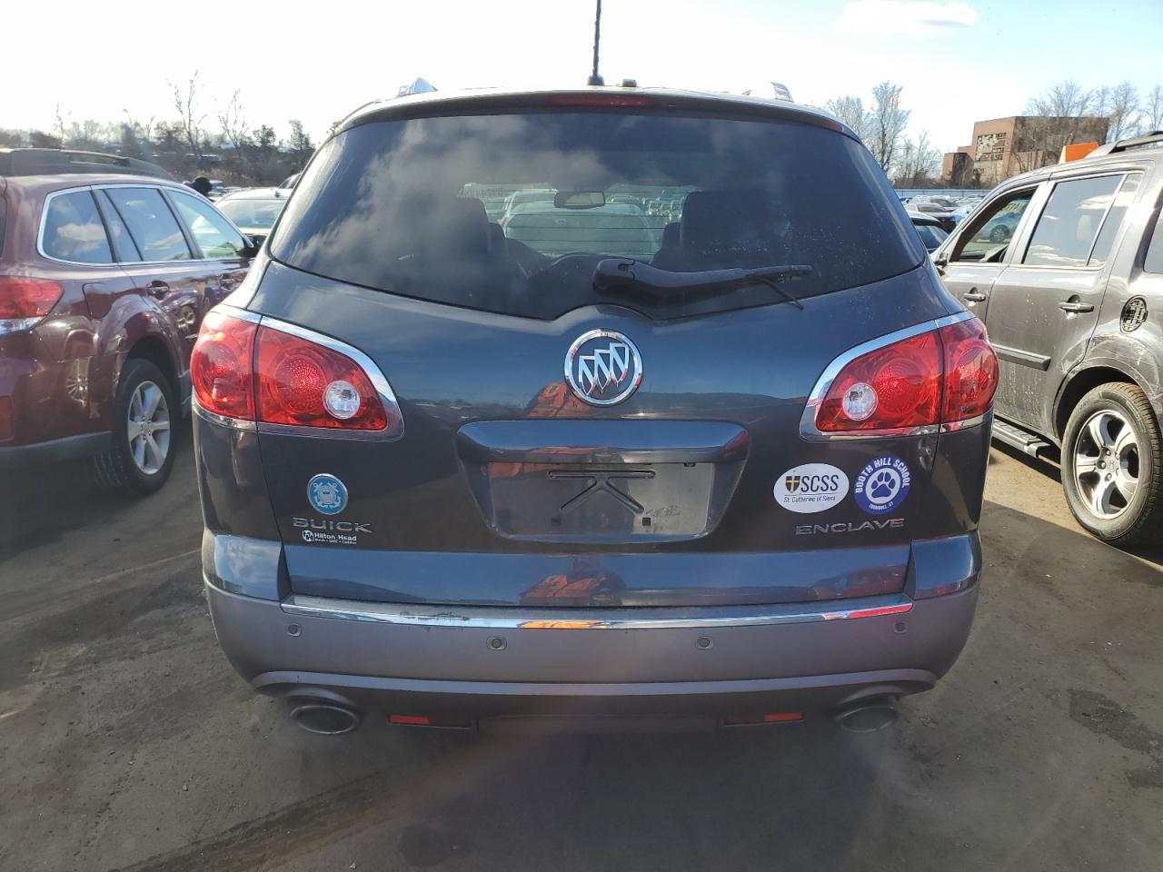 2012 Buick Enclave VIN 5GAKRCEDXCJ292946 Copart auction photo, front end damage thumbnail 6