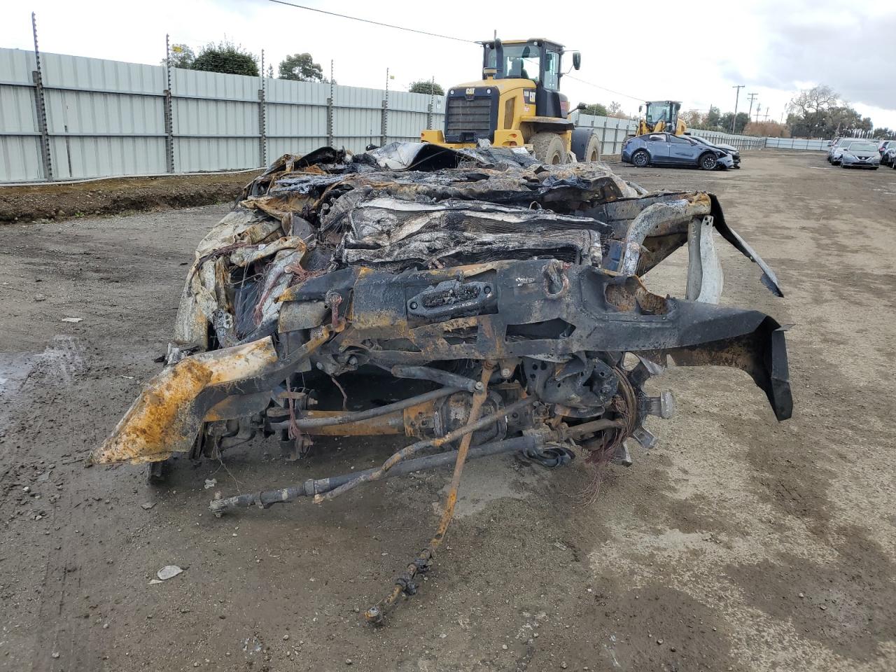 2015 Ford F250 VIN 1FT7W2BT2FEC23247 Copart auction photo, burn damage thumbnail 5