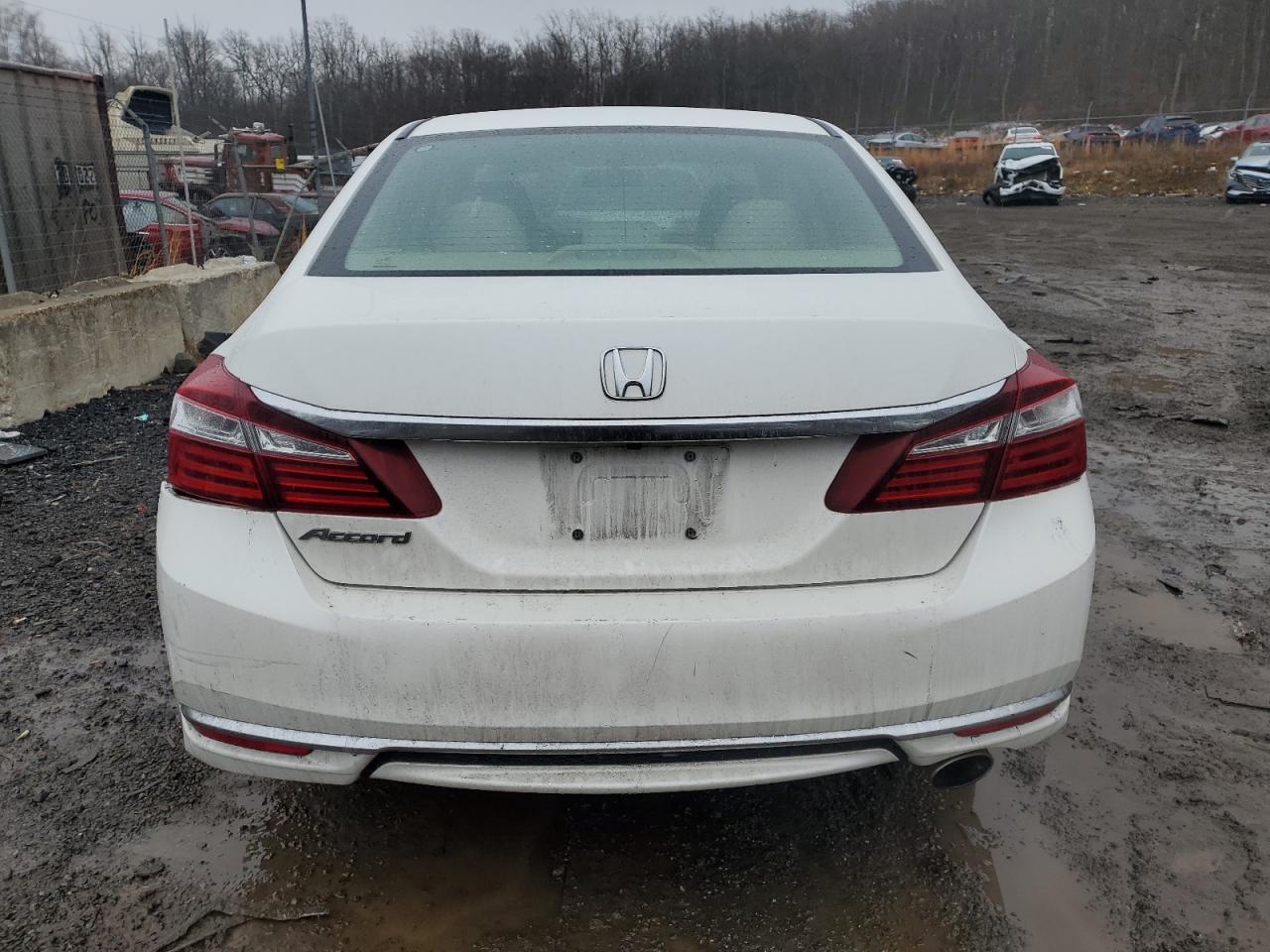 2017 Honda Accord VIN 1HGCR2F34HA275863 Copart auction photo, side / rear end damage thumbnail 6