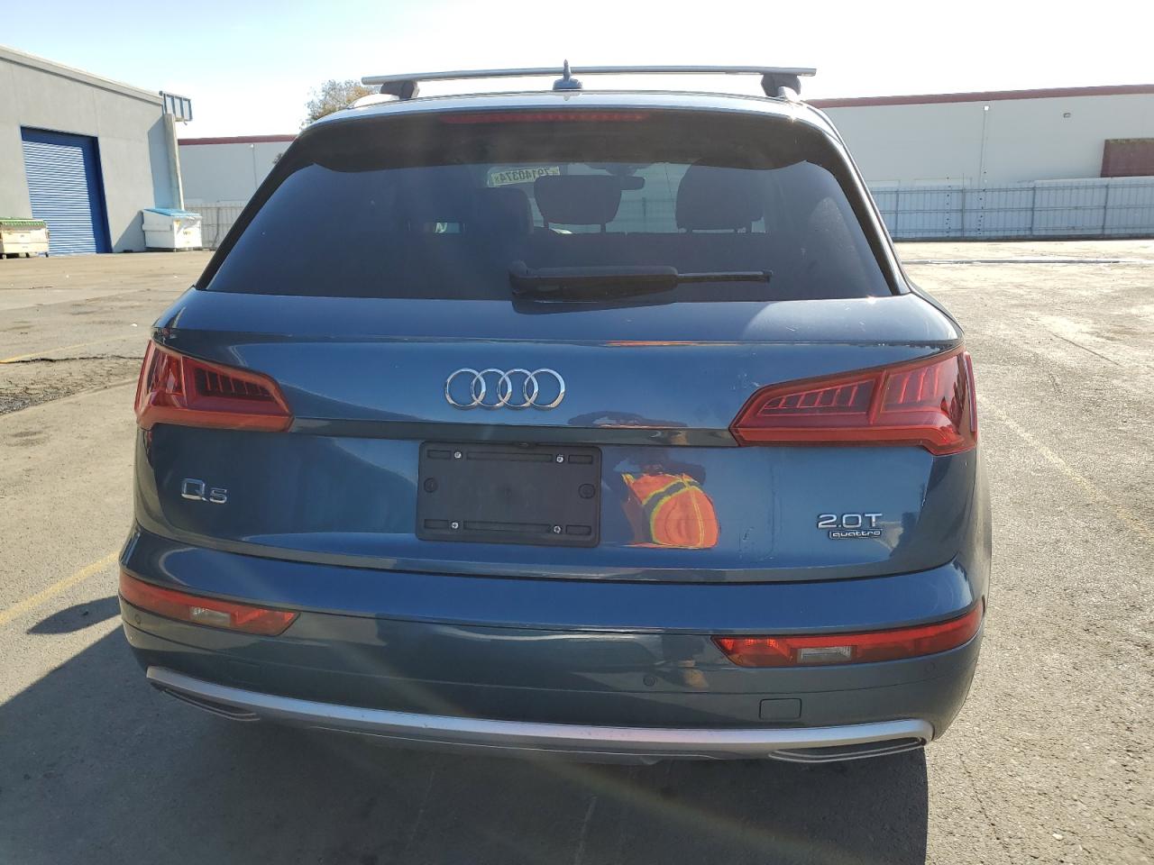 2018 Audi Q5 VIN WA1BNAFY3J2149743 Copart auction photo, side damage thumbnail 6