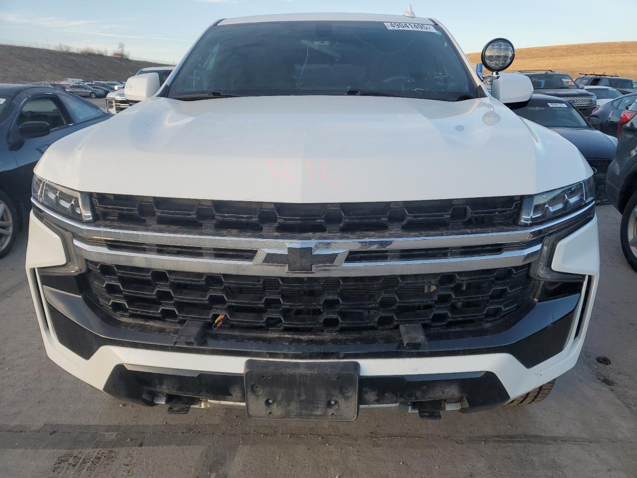 2021 Chevrolet Tahoe VIN 1GNSKLED1MR360113 Copart auction photo, side damage thumbnail 5