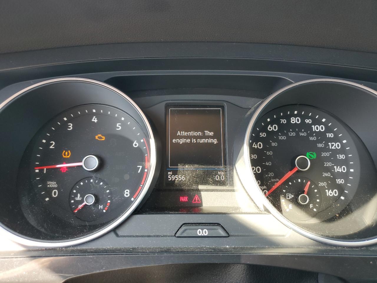 2019 Volkswagen Tiguan VIN 3VV1B7AX8KM032327 Copart auction photo, all over damage thumbnail 9
