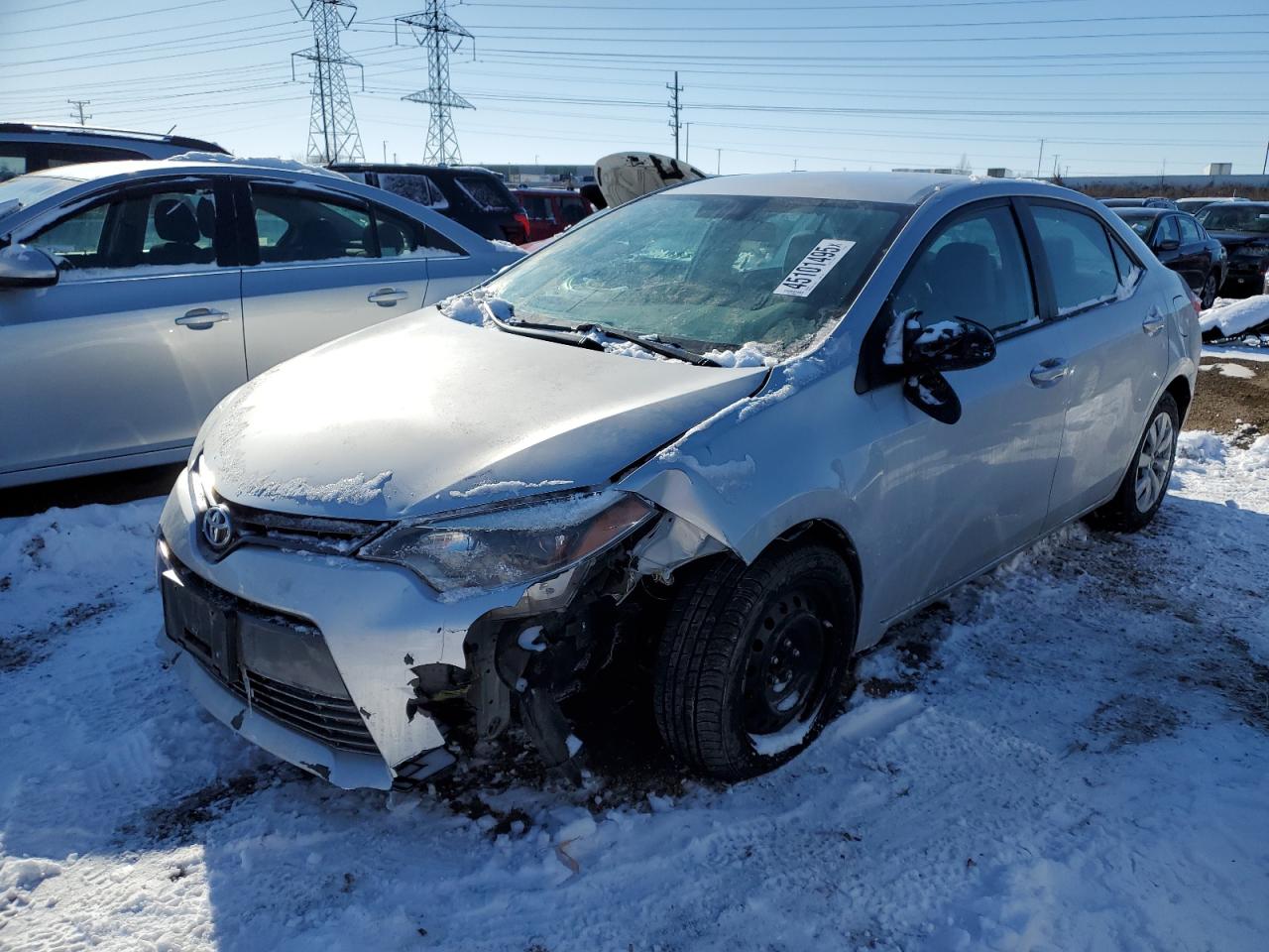 2016 Toyota Corolla VIN 5YFBURHE7GP516454