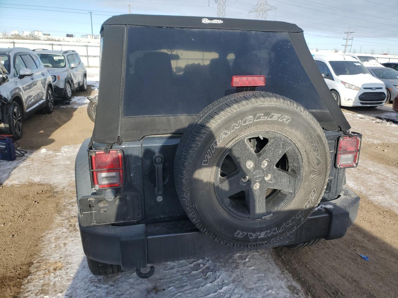 2016 Jeep Wrangler VIN 1C4BJWDGXGL190219 Copart auction photo, front end / minor dent/scratches damage thumbnail 6