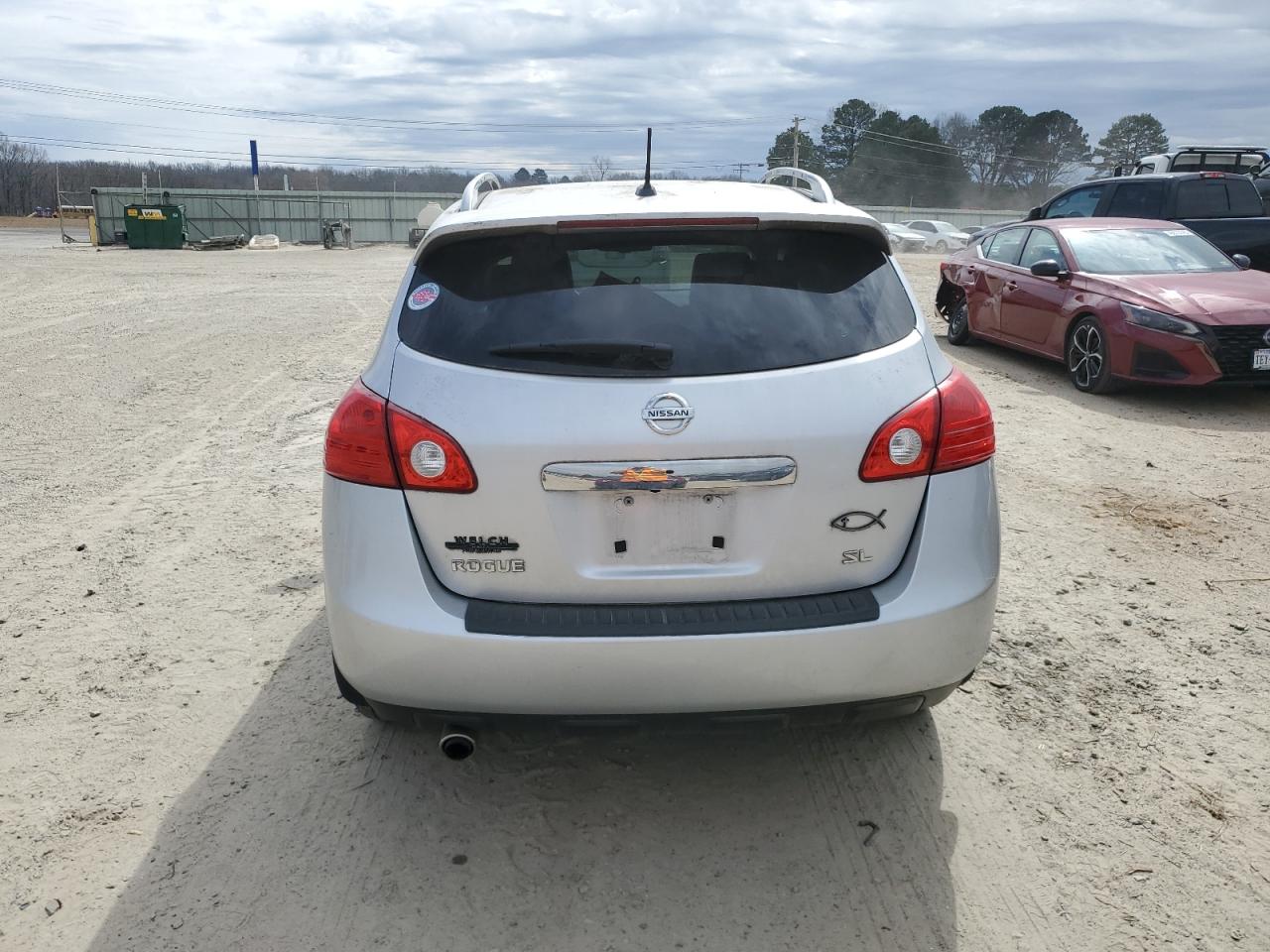 2012 Nissan Rogue VIN JN8AS5MT7CW260188 Copart auction photo, front end / side damage thumbnail 6