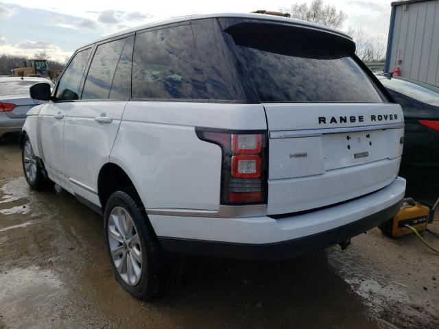 2014 Land Rover Range Rover VIN SALGS2VF2EA127232 Copart auction photo, front end / side damage thumbnail 2