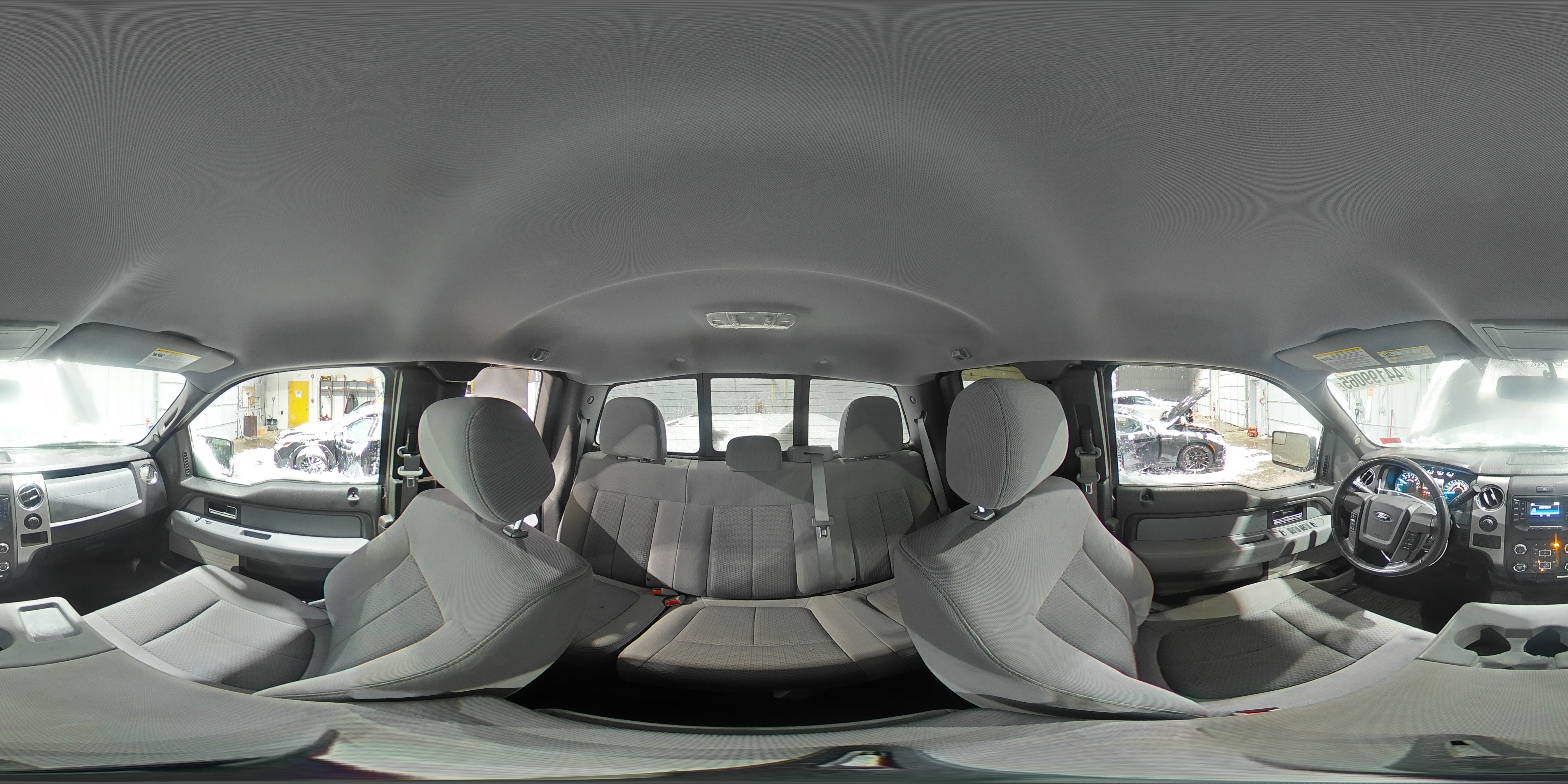 2014 Ford F-150 VIN 1FTFX1ET5EKF41992 Copart auction photo, side / rear end damage thumbnail 13