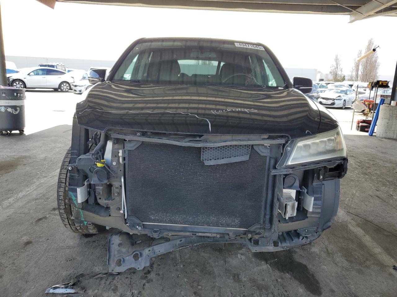 2014 Acura MDX VIN 5FRYD3H29EB006577 Copart auction photo, front end / minor dent/scratches damage thumbnail 5