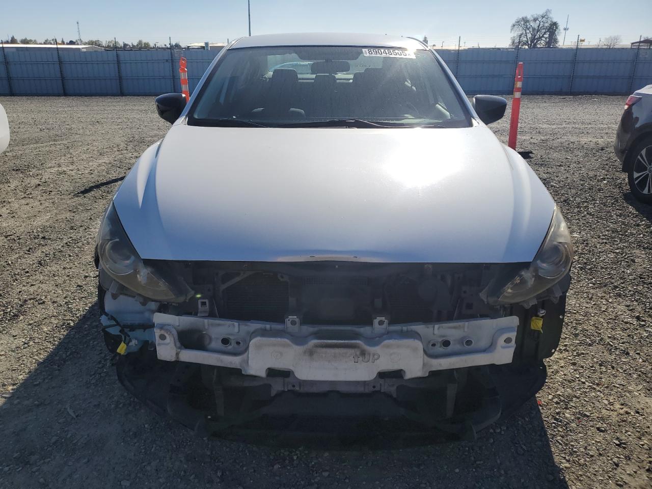 2015 Mazda 3 VIN JM1BM1T71F1258896 Copart auction photo, front end / rear end damage thumbnail 5