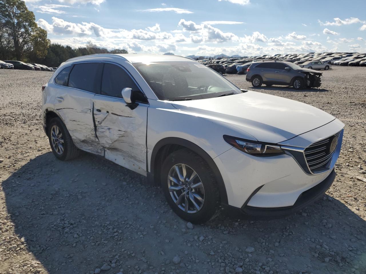 2018 Mazda CX-9 VIN JM3TCACY5J0220948 Copart auction photo, side damage thumbnail 4
