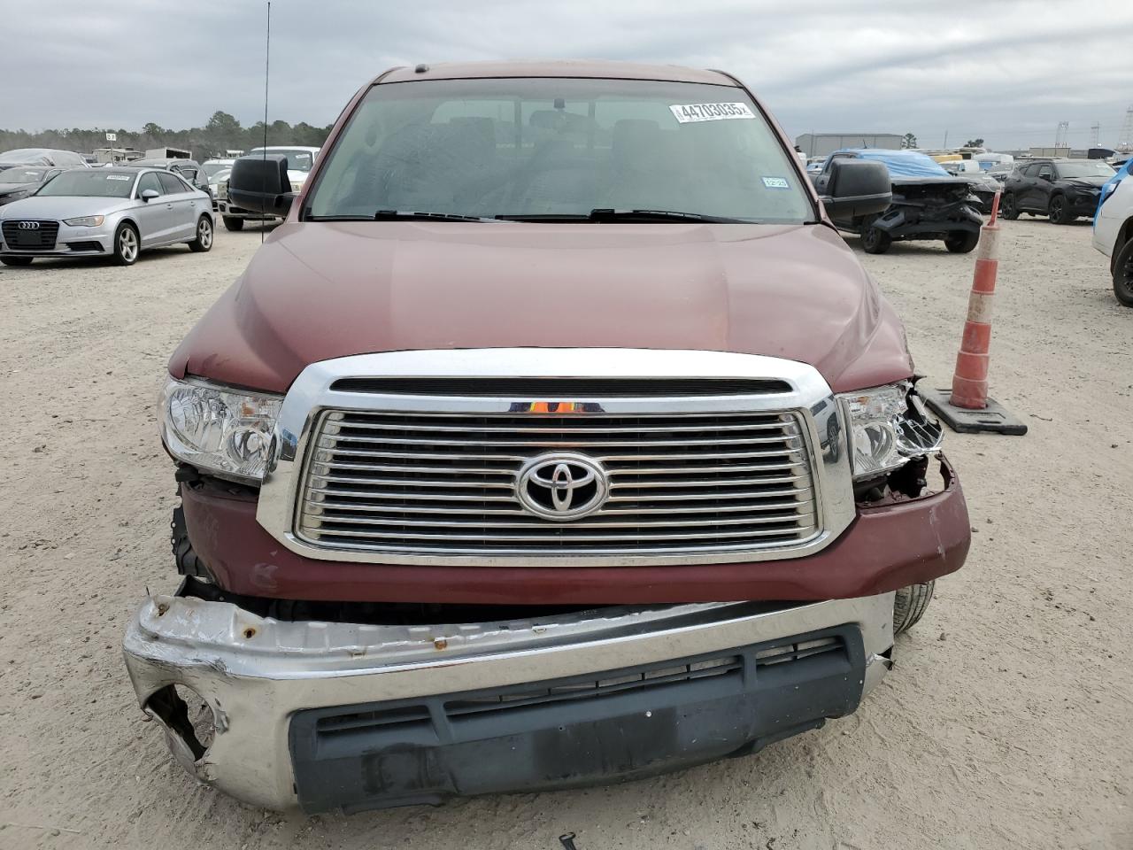 2010 Toyota Tundra VIN 5TFRY5F12AX080116 Copart auction photo, front end / rear end damage thumbnail 5