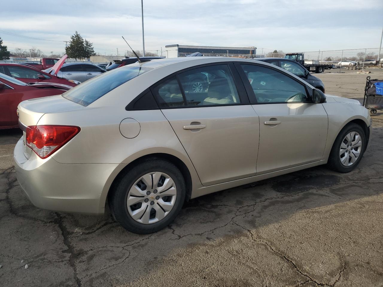 2013 Chevrolet Cruze VIN 1G1PA5SHXD7225222 Copart auction photo, front end damage thumbnail 3