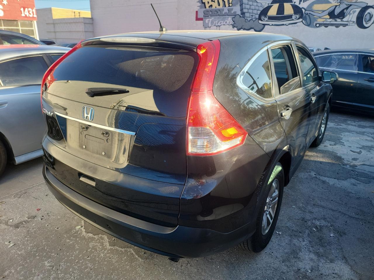 2012 Honda CR-V VIN 2HKRM3H30CH511856 Copart auction photo, normal wear damage thumbnail 4