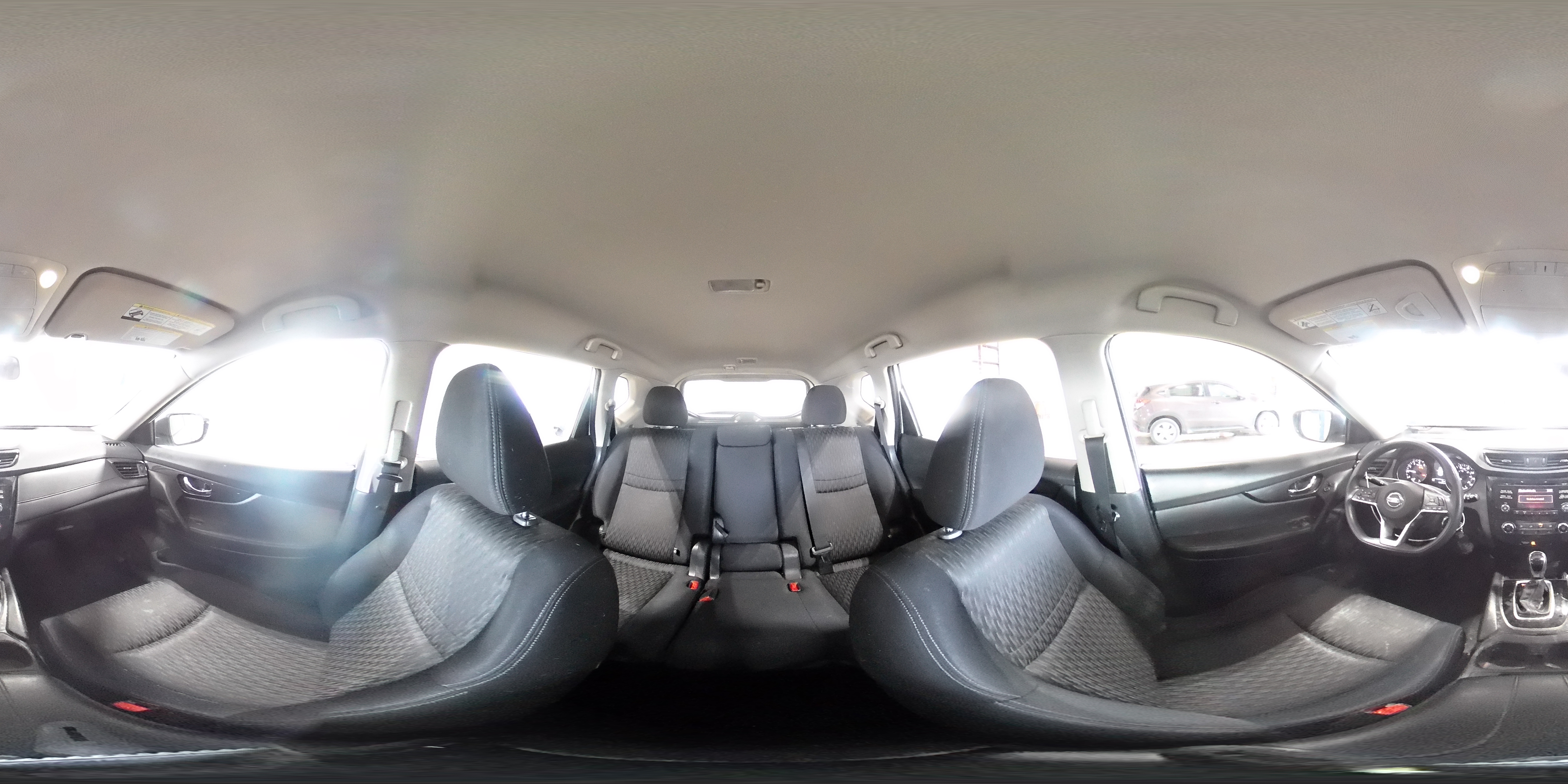 2017 Nissan Rogue VIN JN8AT2MV1HW008568 Copart auction photo, rear end damage thumbnail 15
