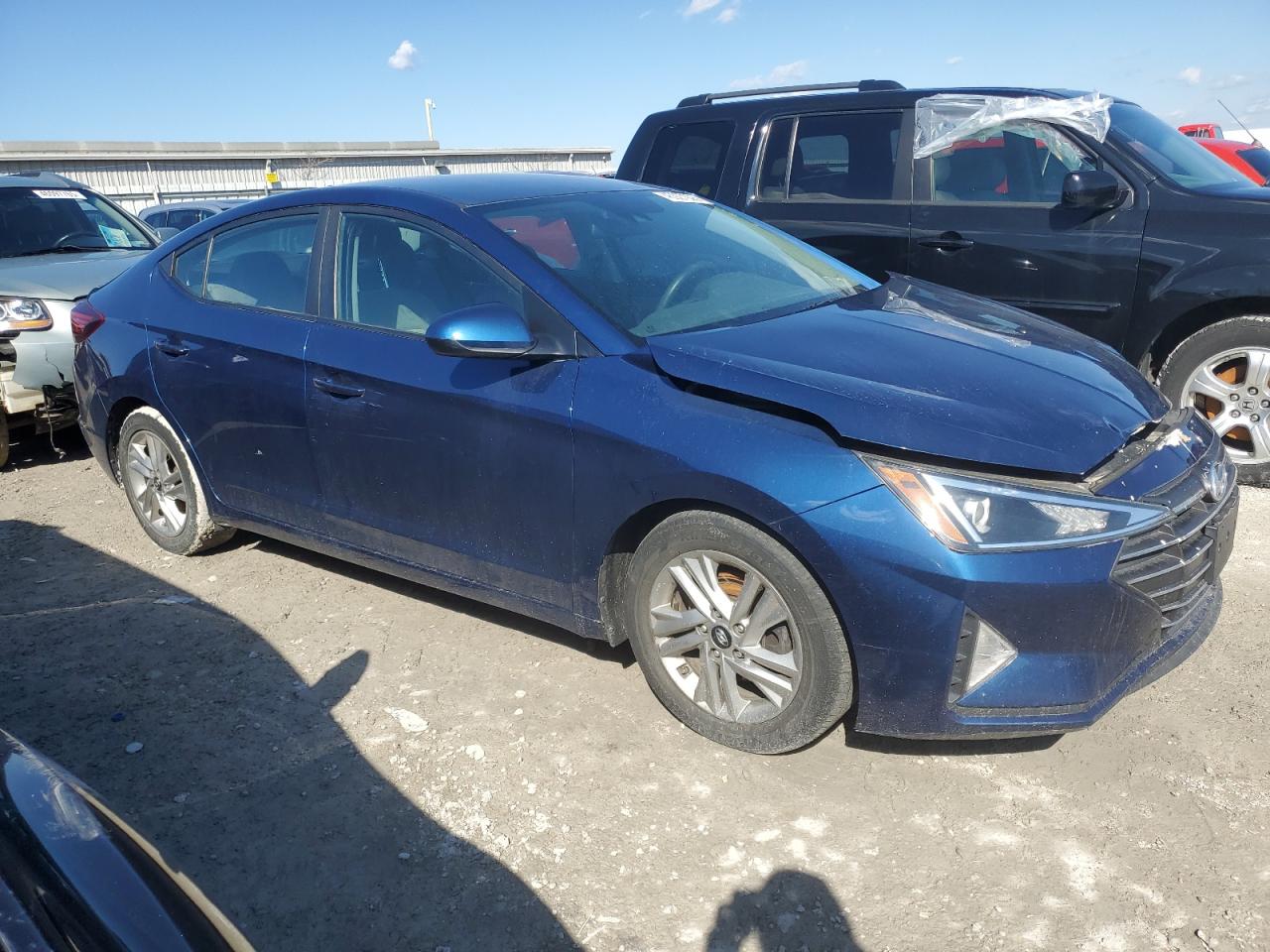 2020 Hyundai Elantra VIN 5NPD84LF8LH568814 Copart auction photo, front end / rear end damage thumbnail 4