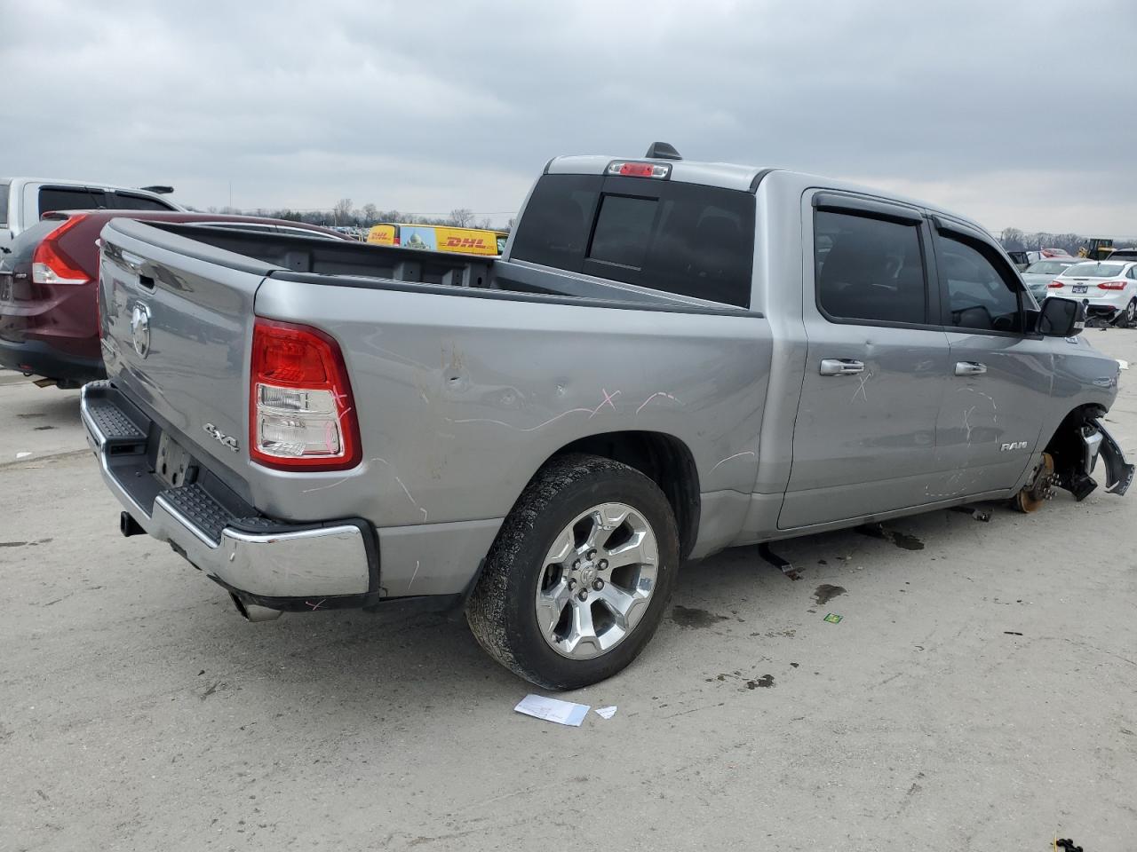 2020 RAM 1500 VIN 1C6SRFFT6LN131998 Copart auction photo, front end damage thumbnail 3