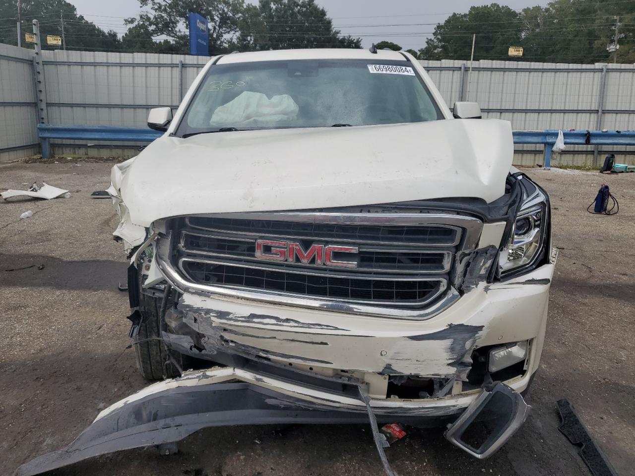 2015 GMC Yukon VIN 1GKS1BKC9FR100891 Copart auction photo, front end damage thumbnail 5
