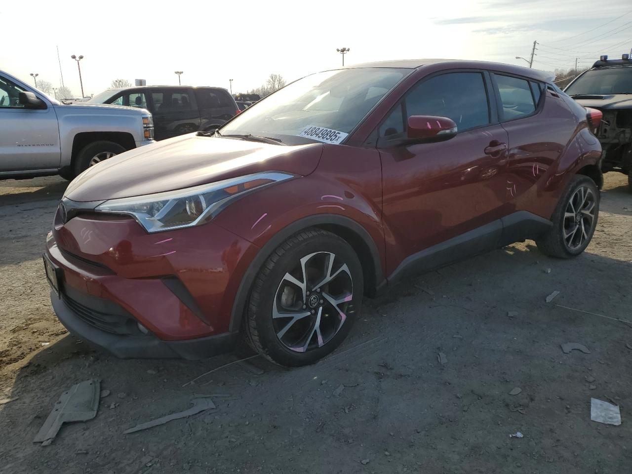 2018 Toyota C-HR VIN NMTKHMBX1JR036389 - Copart auction photo
