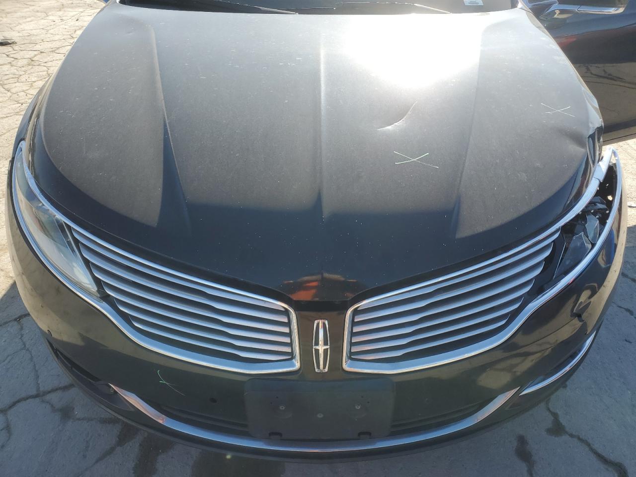 2014 Lincoln MKZ VIN 3LN6L2JK1ER809362 Copart auction photo, front end / minor dent/scratches damage thumbnail 11