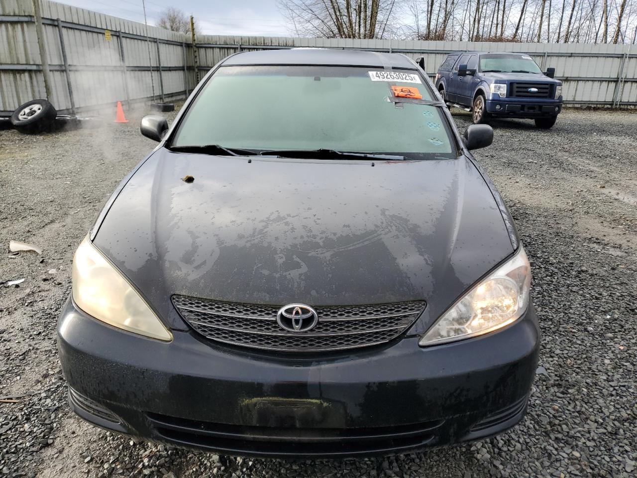 2003 Toyota Camry VIN 4T1BF32K43U037827 Copart auction photo, side damage thumbnail 5