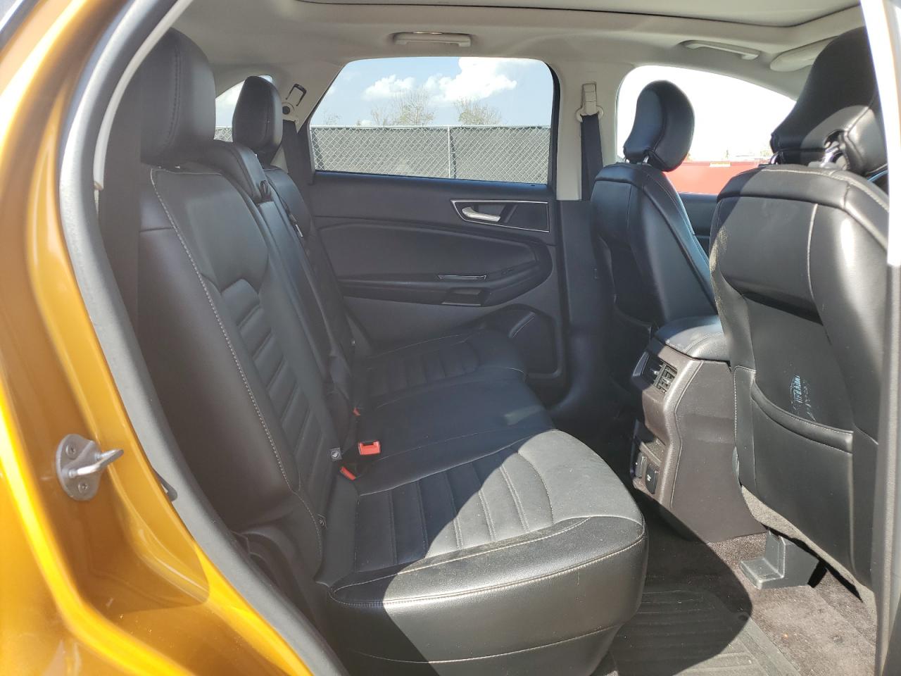 2016 Ford Edge VIN 2FMPK4J86GBB09877 Copart auction photo, rear end damage thumbnail 11