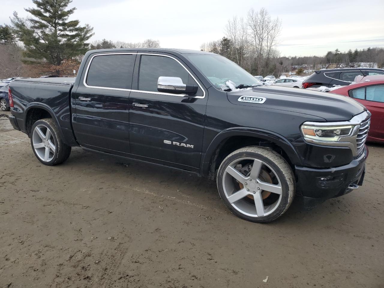2022 RAM 1500 VIN 1C6SRFKT5NN136490 Copart auction photo, side / rear end damage thumbnail 4