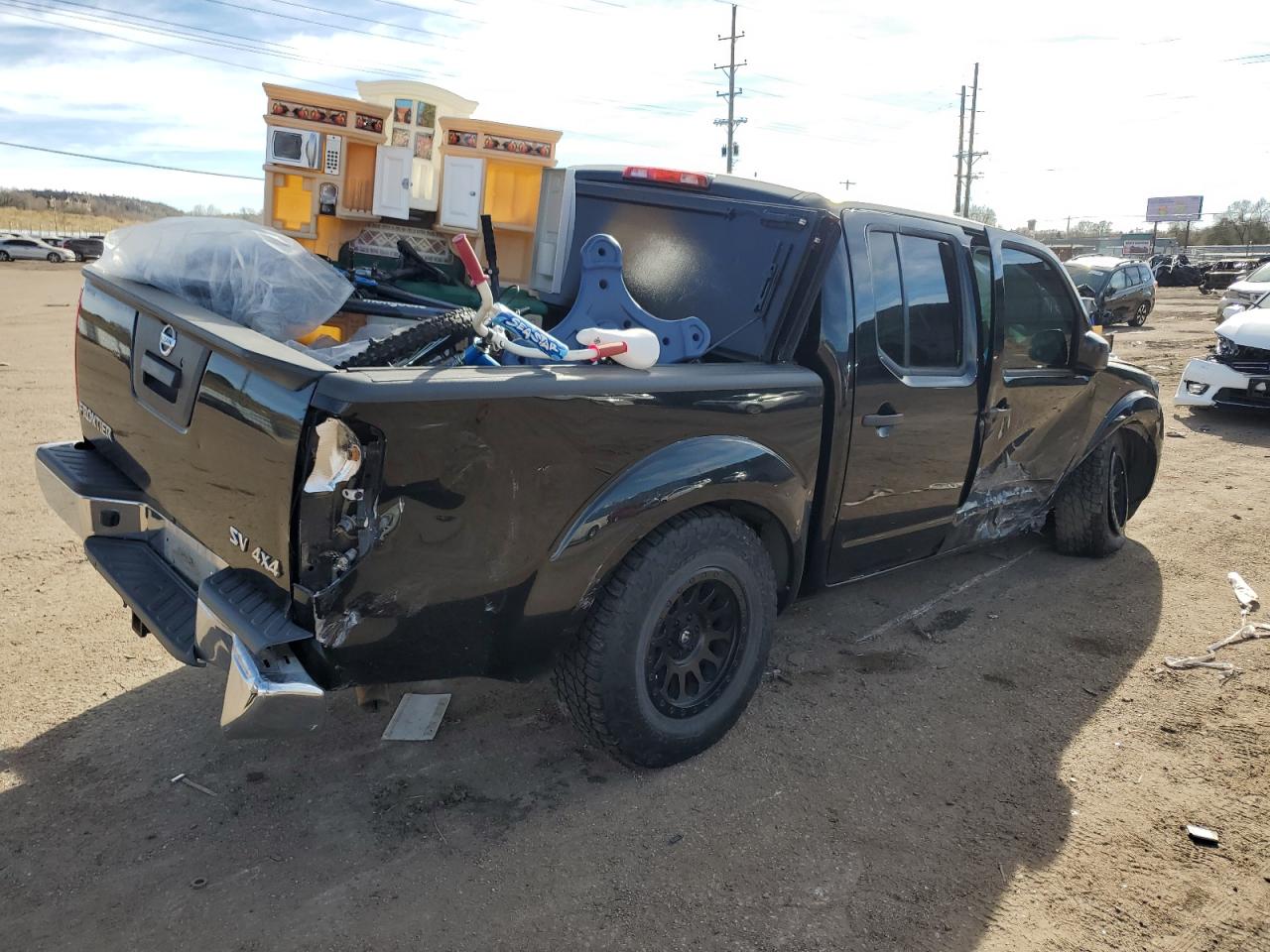 2019 Nissan Navara (Frontier) VIN 1N6AD0EV6KN733301 Copart auction photo, side / rear end damage thumbnail 3