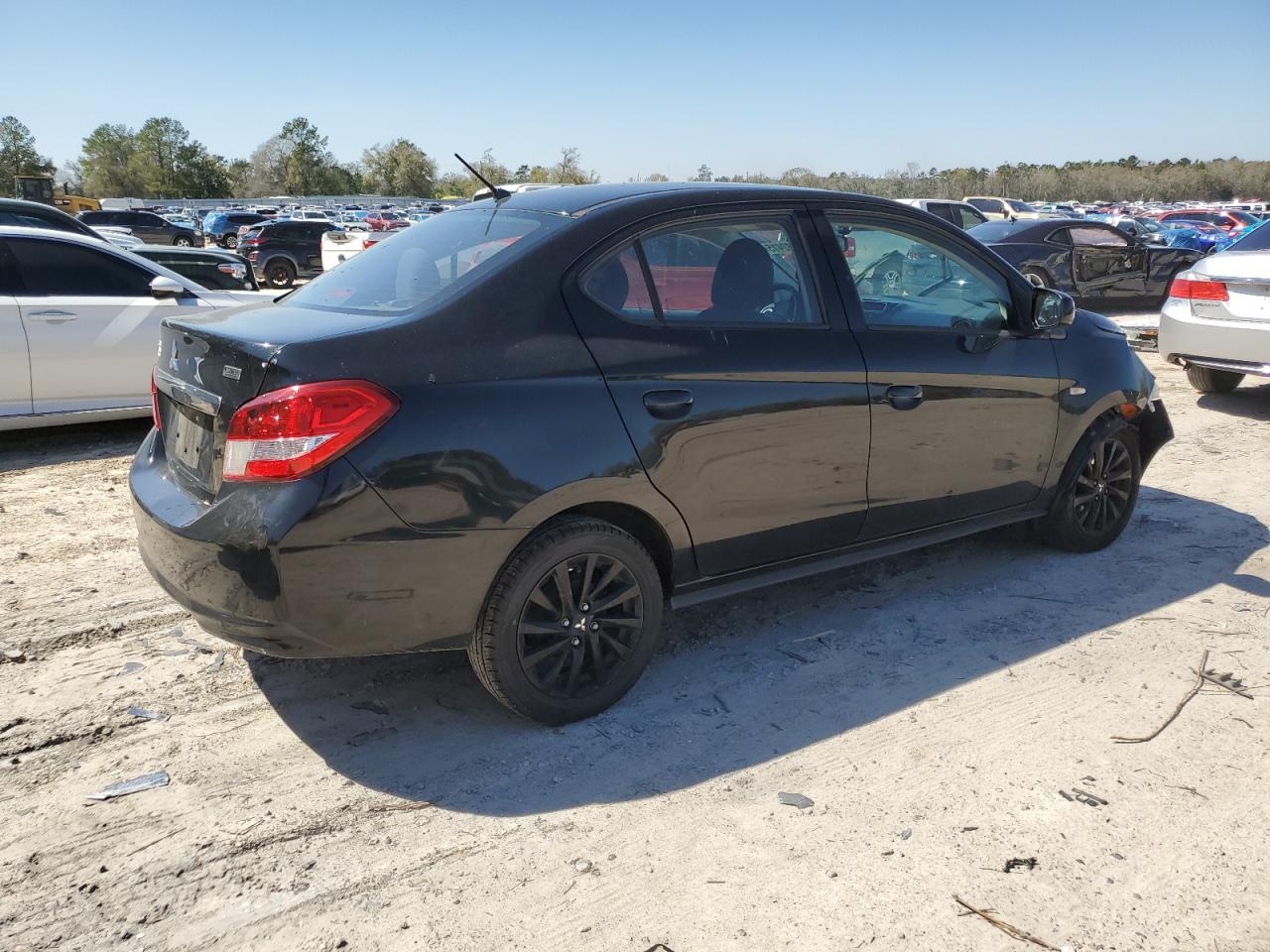 2020 Mitsubishi Mirage VIN ML32F4FJ0LHF07393 Copart auction photo, front end damage thumbnail 3
