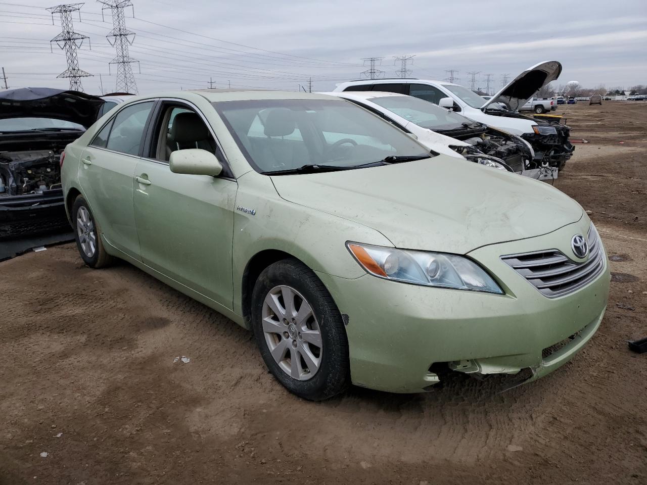 2008 Toyota Camry VIN 4T1BB46K58U049715 Copart auction photo, vandalism / front end damage thumbnail 4