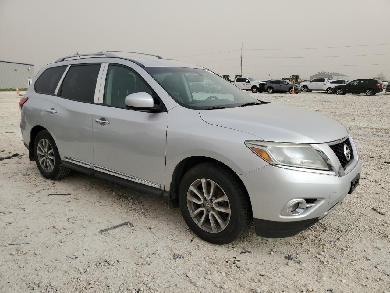 2014 Nissan Pathfinder VIN 5N1AR2MN5EC643697 Copart auction photo, mechanical damage thumbnail 4