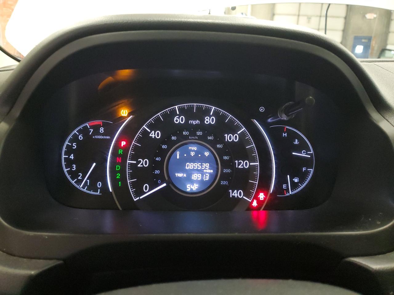 2014 Honda CR-V VIN 5J6RM4H70EL115136 Copart auction photo, side / front end damage thumbnail 9