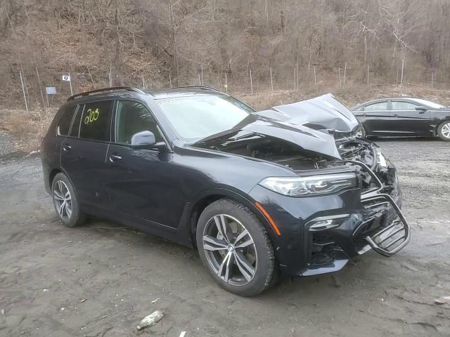2021 BMW X7 VIN 5UXCW2C01M9E75923 Copart auction photo, front end / minor dent/scratches damage thumbnail 10