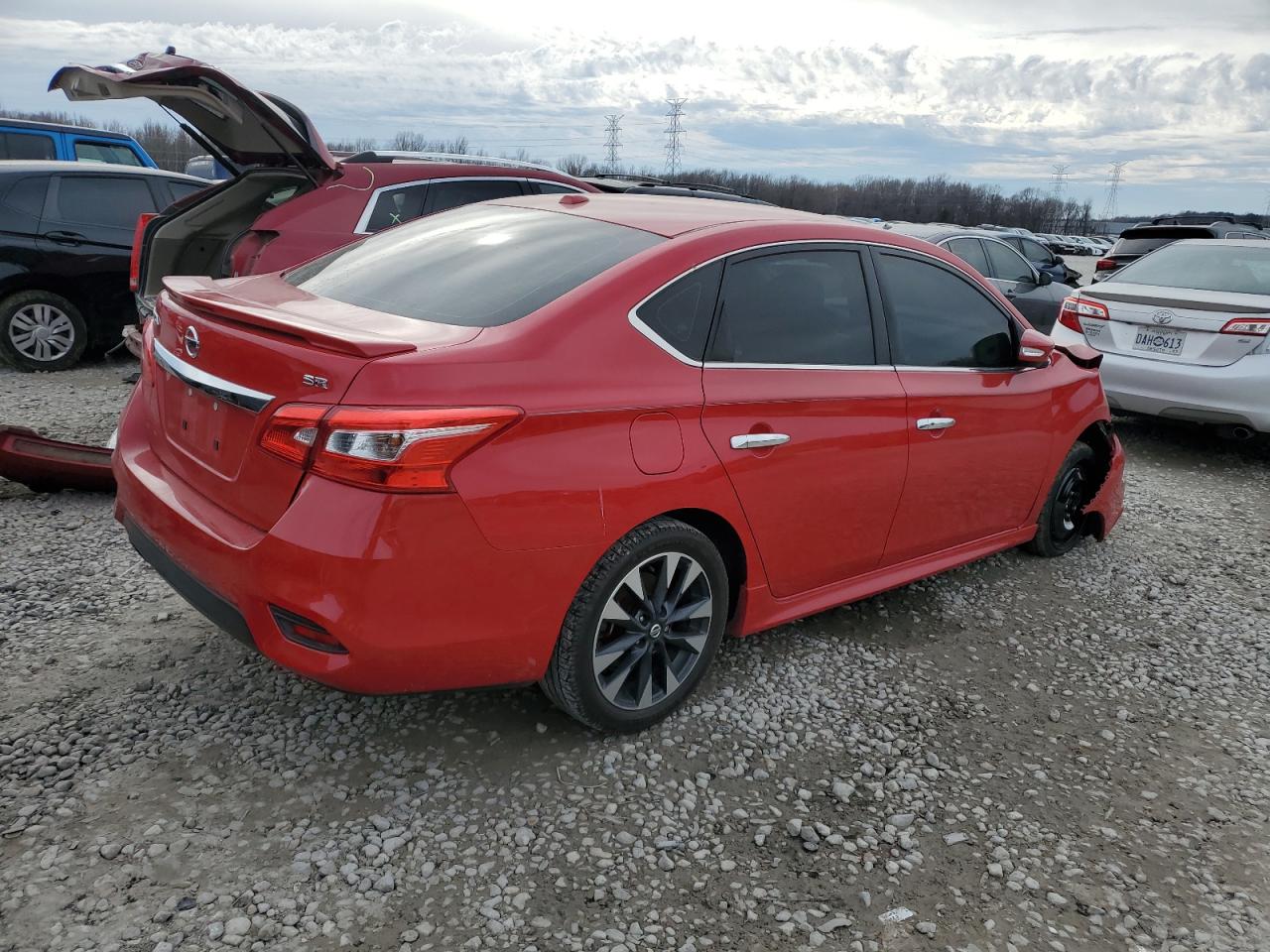 2017 Nissan Sentra VIN 3N1AB7AP4HY300289 Copart auction photo, front end damage thumbnail 3